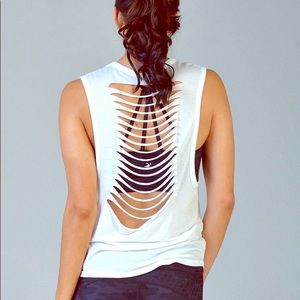 Glyder - Slash back pocket tank